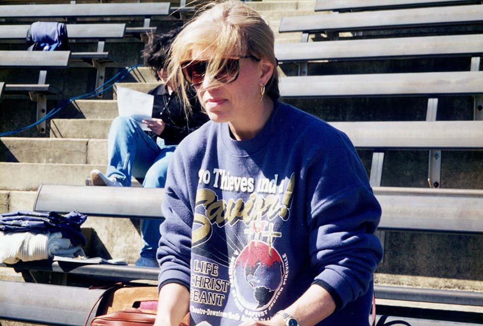 rebecca at rehearsal
