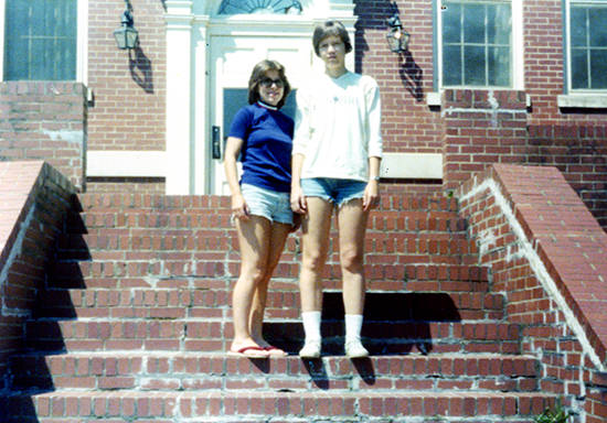 college steps