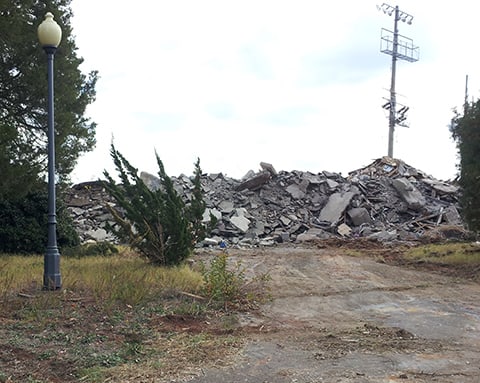 amphitheatre rubble