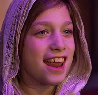 biblical child smiling