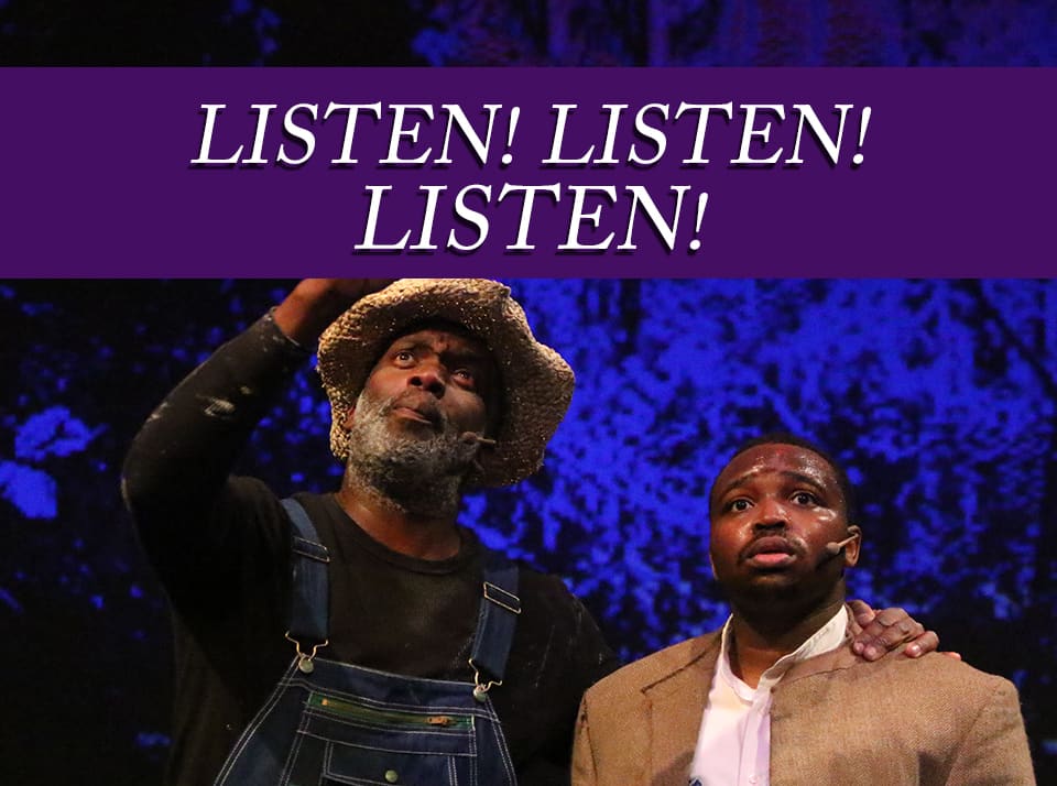 son listening to father