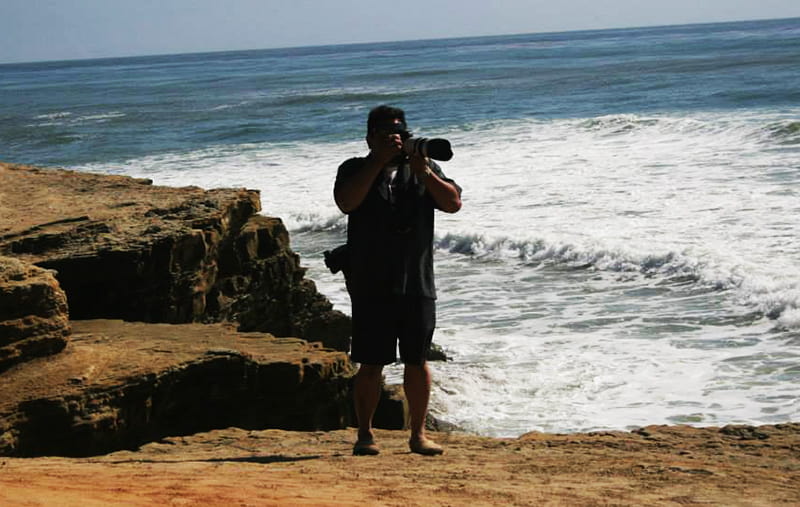 Ken with camera